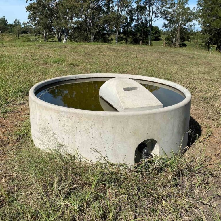 Concrete water trough — Precast Concrete Products Near Me in Yamba, NSW