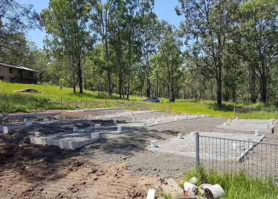 Field of Concrete Reed Beds — Reed Bed Products in Kyogle, NSW
