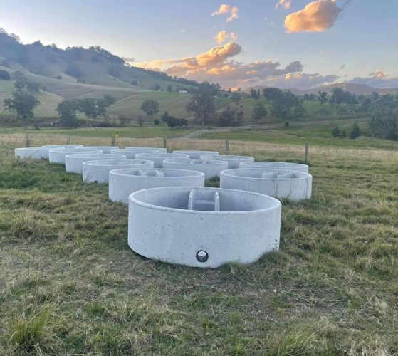 Photo of a Round Trough — Concrete Products in Kyogle, NSW